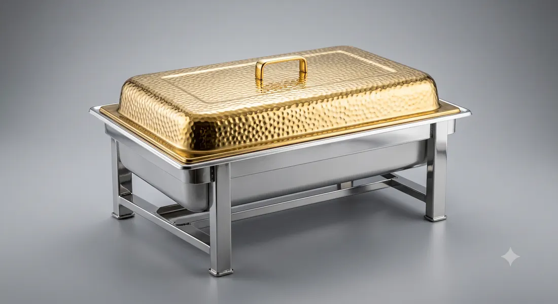 Chafing dish doré